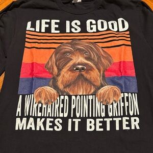 Life Is Good Black Long Sleeve Tee